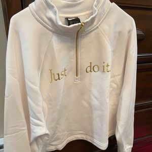 Nike 3/4 zip sweatshirt